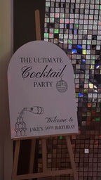 Acrylic Sign - Hire Package