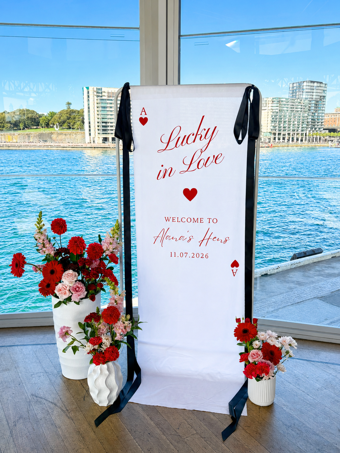Linen Sign - Hire Package